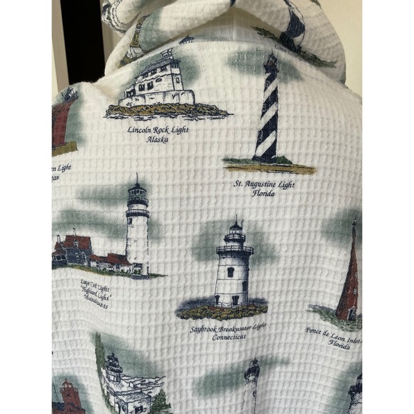 Art unlimited sportswear‎ women's jacket snap hoodie LIGHTHOUSE cotton CB23943 L - Picture 12 of 14